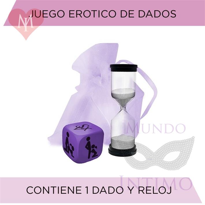  Juego Sex Time dado mas reloj de arena 